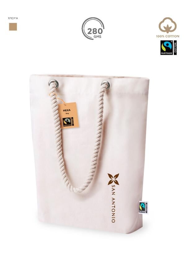 BAG HEXA FAIRTRADE